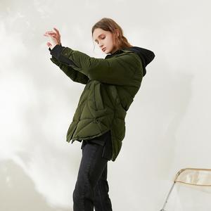 Customizable Logo Winter Thick Windproof And Warm Puff Jacket With Stand Collar And <b>Bubble</b> Design Hip Hop Style Jacket - Product Image 6