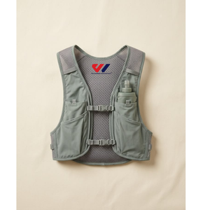 The Warrior International Gray Nylon Jogging Bag Lightweight Water Resistant <b>Running</b> Hydration <b>Vest</b> Universal One Size - Product Image 5