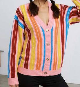 Suéter Oversize para Mujer, Diseño Estampado, Tejido de Punto, Estilo Vintage, Jersey Cálido para Invierno, para Boutique - Product Image 3