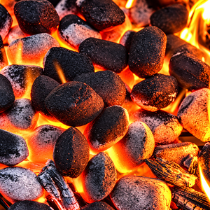 Cocotronics Energy Wholesale - Briquetas de Carbón Negro de Cáscara de Coco Seca, Sin Humo, de Larga Duración y Alto Valor Calorífico, al Mejor Precio - Product Image 1
