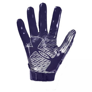 Gants de football américain de haute qualité, design solide, options d'impression de votre propre logo, équipement personnalisé, vêtements de sport - Product Image 2