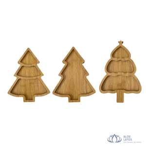 [DISPONIBLE] |   Plateau de Noël en bois pour fruits, fromages et charcuteries, idéal pour les fêtes/Noël/Nouvel An - Product Image 1