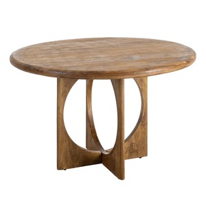Modern Luxury Dark Walnut <b>Nesting</b> <b>Coffee</b> <b>Table</b> <b>Set</b> Pedestal Base Minimalist Design 1 Year Warranty Living Room Furniture - Product Image 6