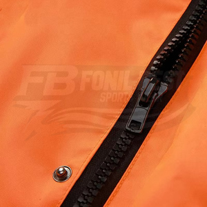 Ropa de Trabajo de Seguridad, Alta Visibilidad, Transpirable, Poliéster, Manga Larga, Alta Calidad, Impresión de Logotipo Personalizado, Chaqueta para Adultos con Cremallera Delantera - Product Image 5