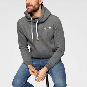 เสื้อฮู้ดดี้ผ้าคอตตอนผสมสำหรับผู้ชาย น้ำหนัก 430 กรัม ระบายอากาศได้ดี ทรงหลวม หนานุ่ม สกรีนโลโก้ได้ สีพื้น เรียบง่าย เหมาะสำหรับฤดูหนาว สไตล์สตรีทแวร์ - Product Image 4