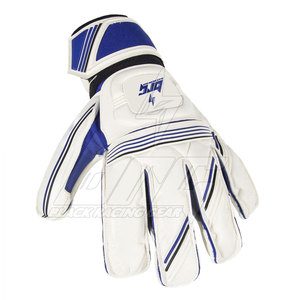 Gants de gardien de but de football professionnels personnalisés, paume en latex allemand haute adhérence, protection des doigts, respirants, pour entraînement et matchs - Product Image 2