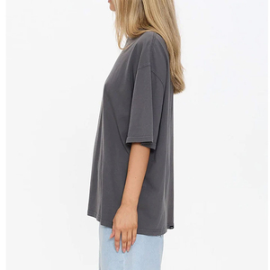 Camisetas de Manga Corta para Mujer, Talla Grande, Algodón y Poliéster, Material Transpirable, Nueva Llegada - Product Image 3