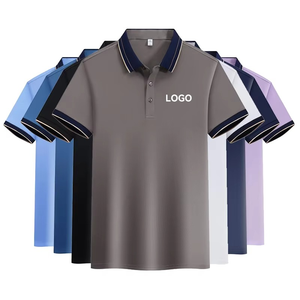 Camisetas Polo de Algodón de Dos Tonos Personalizadas de Buena Calidad para Hombre, Camisetas Polo con Logotipo Personalizado - Product Image 6