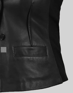 Chaqueta Blazer de Cuero Elástico, Estilos Personalizados, Modelo 2026, Ropa de Mujer, Chaqueta de Cuero, Nueva Moda, Hombre Mujer Moderno - Product Image 3