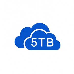 OneDrive para Empresas, 5 TB, Clave Opcional, Almacenamiento en la Nube para Cualquier Dispositivo, 1 Año de Licencia Original, Cuenta de por Vida - Product Image 1