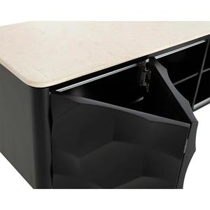 Luxury Modern Wooden <b>Sideboard</b> Cabinet Featuring Four Doors and Generous <b>Storage</b> Capacity for Kitchen Bedroom and Home Interiors - Product Image 2