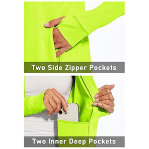 Best Selling Price New Arrival Women <b>Yoga</b> <b>Jackets</b> Sustainable Eco-Friendly Breathable Lightweight Quick Dry Anti-Bacterial Front - Product Image 3