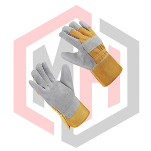 ถุงมือหนังเสริมความแข็งแรงสำหรับงานหนัก ป้องกันไฟฟ้าสถิต ปราศจากซิลิโคน นุ่ม ยืดหยุ่น ระบายอากาศได้ดี สวมใส่สบาย เหมาะสำหรับงานดับเพลิง - Product Image 4