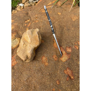 Cuchillo de Cocina Burraq Hecho a Mano, Estilo Medieval, Acero al Carbono Forjado, Multifuncional, Hoja Fija, Personalizable - Product Image 2