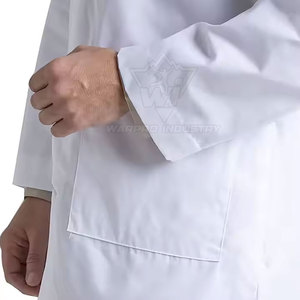 Blouse de laboratoire scientifique antistatique, tissu confortable et durable, uniforme de laboratoire pour la chimie et la biologie, utilisation quotidienne - Product Image 5
