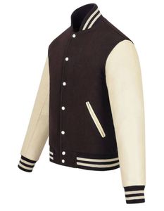 LUXE ATTIRE INDUSTRY Fashion <b>Woolen</b> Varsity <b>Jacket</b> Custom Embroidered Unisex Winter for <b>Men</b> Women Price Factory Direct Supply - Product Image 2