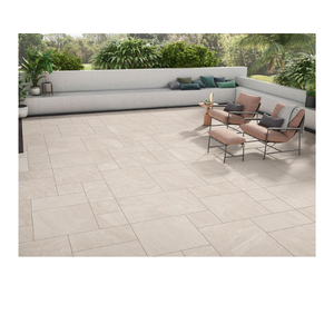 Baldosas de Piedra Natural Kandla Blanca con Aspecto de Piedra Natural para Exteriores de 600x600 mm para Aplicaciones en Cocinas, Villas, Centros Comerciales y Jardines - Product Image 1