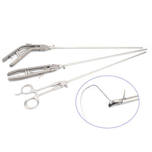 Porte-aiguille laparoscopique, instrument chirurgical manuel certifié CE Classe II, pour utilisation en chirurgie d'arthroscopie - Product Image 4