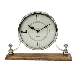 Réveil vintage en gros avec oreilles de lapin, horloge de table en métal vert vieilli, mignonne horloge décorative pour table de chevet - Product Image 6