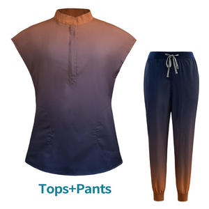 New Color Women Medical <b>Scrub</b> Suit Jogger Style Surgical Nurse Uniform Modern Fit Women’s Surgical <b>Scrubs</b> <b>Set</b> Jogger Style - Product Image 2