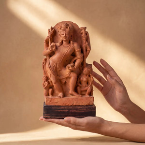 Sculpture de Shiva de Natesh |   Réplique de l'Idole de Shiva Nataraj dansant du 8ème siècle, provenant d'un musée - Product Image 4