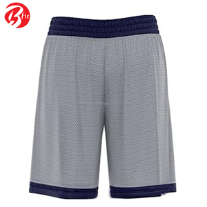 Shorts de basket-ball personnalisés pour hommes adultes, style hip-hop, en polyester respirant, options grandes tailles, cousus, certifiés BSCI - Product Image 6