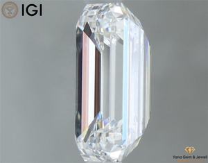 Bourn to shine - Diamante Cultivado en Laboratorio CVD de 2.50 Quilates, Corte Esmeralda, Color E, Claridad VS1, Certificado IGI - Product Image 5