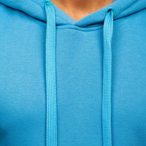 Sweat-shirts à capuche pour hommes personnalisés avec logo sur le devant, en mélange polyester/coton, tissu polaire épais 500 GSM, coupe classique, vente en gros - Product Image 3