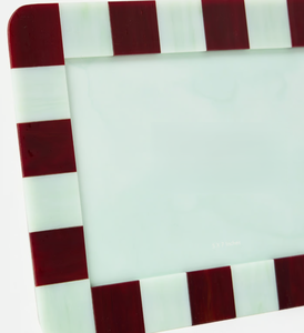 FAIZA CRAFT Artisan-Crafted Marble Effect Resin Photo <b>Frame</b> <b>with</b> UV Printing Wall <b>Mount</b> Horizontal Orientation - Product Image 2