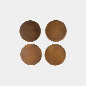 Exclusive Handmade Metal <b>Coasters</b> Featuring Elegant Patterns For Wedding Gifts Home Decoration And <b>Table</b> Settings - Product Image 1