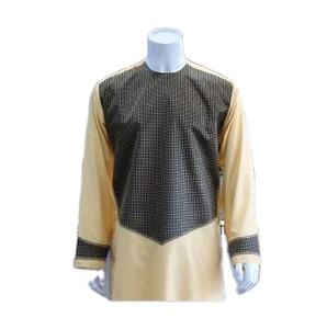 Robe afghane mode impression col rond vêtements islamiques musulmans modernes afghans Kaboul Balochi robes respirant Shalwar Kameez - Product Image 1