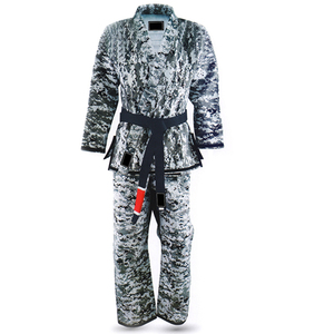 Kimono de BJJ Morado, Uniforme 100% Algodón, Unisex para Adultos, Judo, Jiu Jitsu Gi, Transpirable, Corte Regular, Vista Frontal y Trasera - Product Image 5