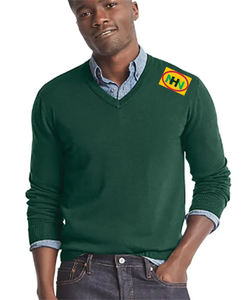 Pull à col montant personnalisable pour homme grande taille, en laine/acrylique, à fermeture éclair, couleur unie, séchage rapide, fabriqué au Bangladesh - Product Image 4