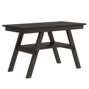 Tavolo da pranzo in legno stile rustico in 6 pezzi con ripiano con ripiano di stoccaggio comprende 4 sedie e panca per uso cucina - Product Image 3
