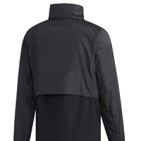 Chaqueta Cortavientos Personalizable con Capucha para Correr al Aire Libre, Logotipo Frontal, Transpirable, Ecológica, de Lona, Impermeable, Estilo Vintage
