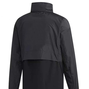 Customizable Hooded <b>Thin</b> Outdoor Running Windbreaker <b>Jacket</b> with Front Logo Breathable Canvas <b>Waterproof</b> and Fashion Design - Product Image 2