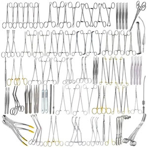 Juego de Instrumentos Quirúrgicos para Toracotomía Cardiovascular de Calidad Alemana Premium, Kit de Cirugía Vascular de Corazón Abierto, Acero Inoxidable, CE ISO - Product Image 1