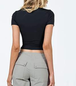 Camisetas de Mujer de Fabricación Profesional, Diseño Nuevo y Más Vendido, Venta al Por Mayor, Ropa Casual de Alta Calidad, Nuevo Estilo - Product Image 6