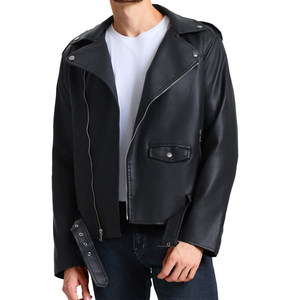 Custom Leather Outerwear for Men Genuine Leather Jacket Suitable for Fashion and Retail Collections - Product Image 1
