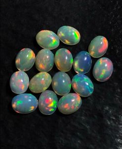 Opale éthiopienne de qualité supérieure, forme ovale, cabochons d'opale éthiopienne naturelle. - Product Image 1