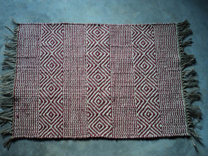 Tapis de sol et carpettes en jute bleue de qualité supérieure, écologiques et adaptés aux animaux, tissage plat, pour la décoration intérieure, salon et chambre à coucher - Vente chaude - Product Image 3