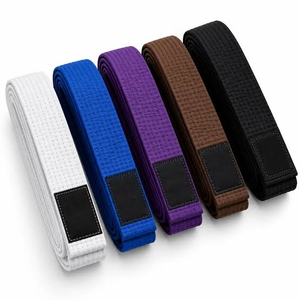 Ceinture de Taekwondo en Coton Vert, Ceinture d'Entraînement d'Arts Martiaux, Ceinture de Grade Personnalisable Unisexe pour la Pratique au Dojang - Product Image 5
