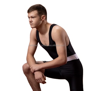 Venta caliente sublimación logotipo personalizado opción Lucha Libre camiseta hombres equipo juvenil Grappling ropa deportiva chalecos a precios muy baratos - Product Image 4