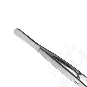 Stainless Steel Wholesale <b>Cheap</b> Price Perry Tweezers Manual Dental Dressing Cotton Holding Surgical Tool Laboratory Tweezers - Product Image 4