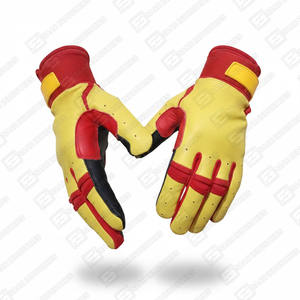 Guantes de Bateo de Cuero Profesionales SAAR INDUSTRIES, Cómodos, de Dedo Completo, Antideslizantes, Personalizados para Ambas Manos, para Béisbol, Venta al Por Mayor - Product Image 5