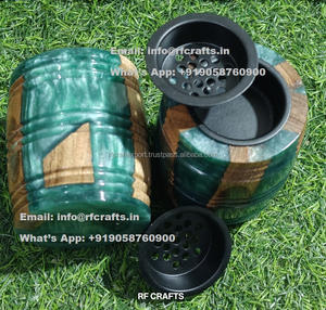 Brûleurs de bobine en vrac de résine en bois en gros de nouvelle conception pour la décoration en vrac - Product Image 1