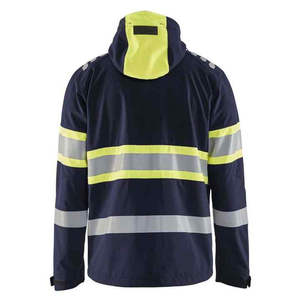 เสื้อแจ็คเก็ตนิรภัยสะท้อนแสงสำหรับฤดูหนาวแบบขายส่ง OEM ODM สำหรับผู้ชาย พร้อมโลโก้ด้านหน้า เสื้อแจ็คเก็ตสำหรับทำงานในฤดูหนาว - Product Image 2