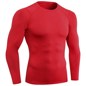 Chemise de sport pour homme à manches longues, bleu marine, séchage rapide, spandex UPF50+, pour la natation et le surf, adulte - Product Image 2