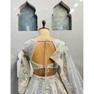 Beautiful Party Wear Indian & Pakistani Clothing <b>Lehenga</b> Choli with Dupatta - Product Image 2