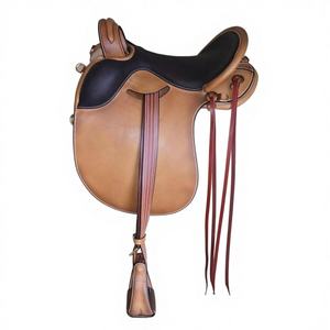 Silla de Montar de Cuero Genuino Resistente y de Venta Caliente, Estilo Inglés, Características Personalizables, Armazón de Madera, Alfombras para Caballos, Herrajes SUS304 - Product Image 2